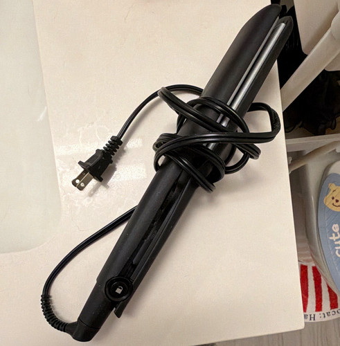 Black flat iron hair - black,