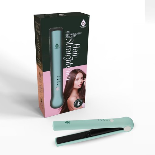 Cordless hair straightener - hair,