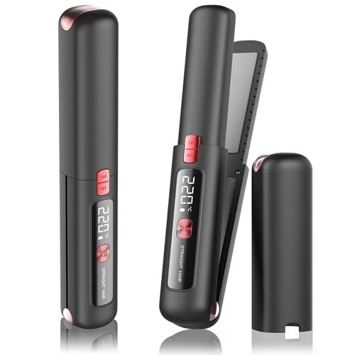 Cordless hair straightener and - hair,