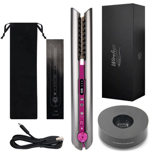 Cordless hair straightener - hair,