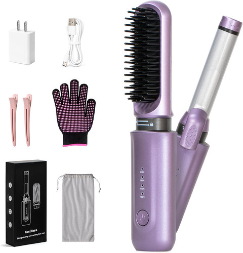 Cordless hair straightener - hair,