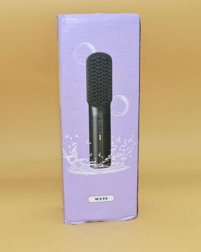 Hair straightener brush - hair,