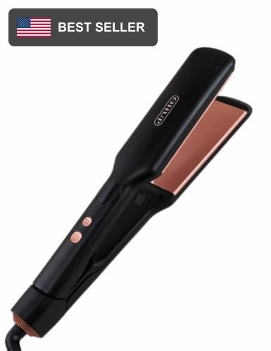 Flat iron hair straightener - flat,