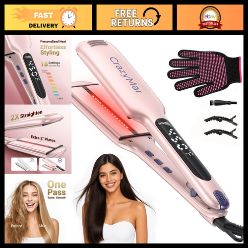 Infrared hair straightener - 2",