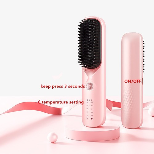 Cordless hair straightener