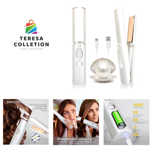 Cordless hair straighteners - cordless,