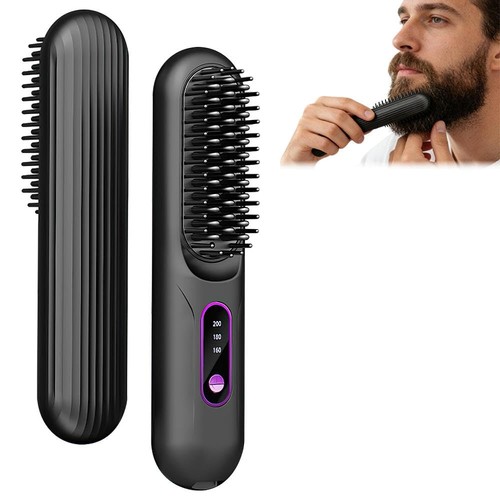 Beard straightener for men - beard,