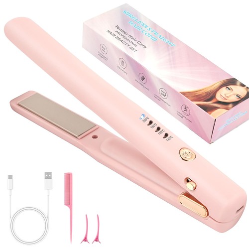 Cordless hair straightener - hair,
