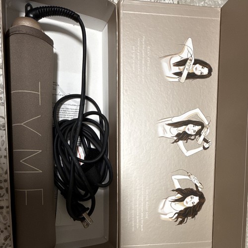 Tyme heated hair straightener - tyme,