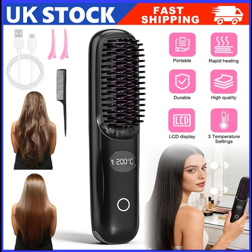 Cordless ceramic straightener - ceramic,