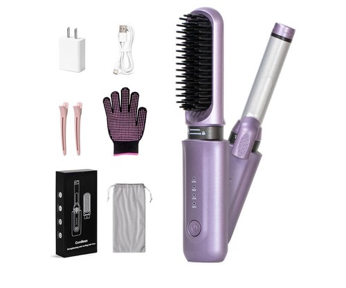 Cordless hair straightener - hair,