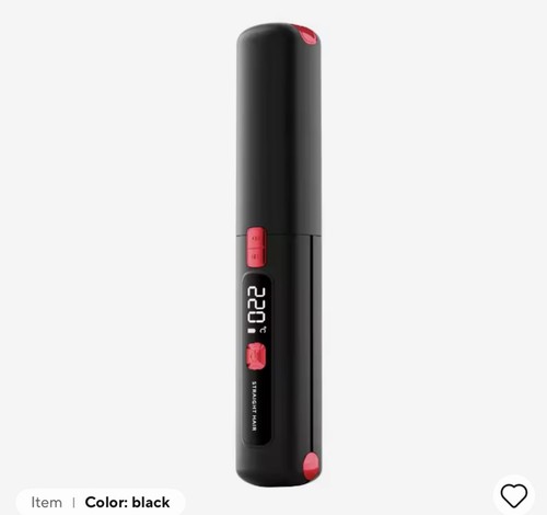 Cordless hair straightener - cordless,